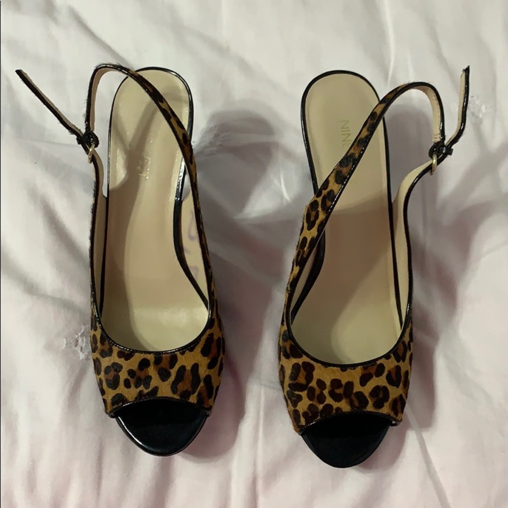 Cheetah Print Heels